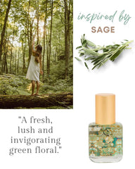 SAGE Roll On Perfume Oil by The Sage Lifestyle, 1/4 Oz/7 ml
