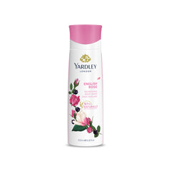 Yardley English Rose Body Spray For Women - 200ml | Enchanting Floral Fragrance With Rose, Tea Accord, & Bergamot