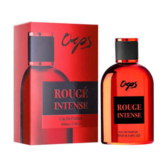 Oops Eau De Parfum - Rouge Intense | Premium Oriental Woody Scent | Unisex Perfume | Long Lasting Fragrance | Luxury Perfume For Men & Women | Ideal Gift For Men & Women | 100ml | Made in U.A.E