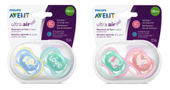 Philips Avent Ultra Air Pacifier, 18+ Months, 4 Pieces SCF349/16