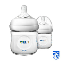 AVENT Philips - Natural Baby Bottle, Pack Of 1, Clear, Scf030/27