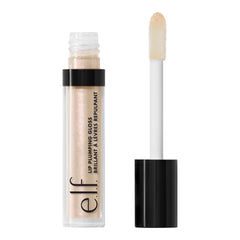 e.l.f. Lip Plumping Gloss, Hydrating, Nourishing, Invigorating, High-Shine, Plumps, Volumizes, Cools, Soothes, Pink Sugar 2.7ml
