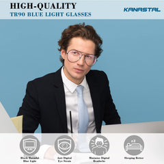 KANASTAL Polarized Sunglasses for Women and Men, Metal Frame Sun Glasses Retro Shades for Mens Driving Outdoor Military Style 100% UV400 Protection
