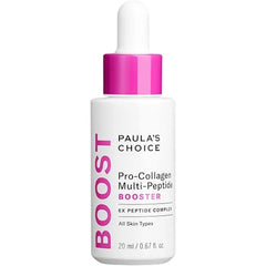 Paula’s Choice Pro-Collagen Multi-Peptide Booster Serum for Wrinkles, Supports Collagen Production with Plumping Hyaluronic Acid & Amino Acids, Fragrance-Free, 0.67 Ounces