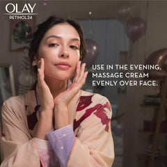 Olay Night Cream: Regenerist Retinol 24 Moisturiser, 50G