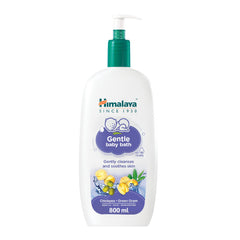 Himalaya Since 1930 Chickpea and Green Gram Gentle Baby Bath with Pump Dispenser, 800 ml