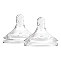 Dr. Brown's Options +, Wide Mouth Silicone Level 4, 9 Months
