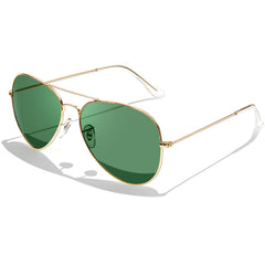 KANASTAL Polarized Sunglasses for Women and Men, Metal Frame Sun Glasses Retro Shades for Mens Driving Outdoor Military Style 100% UV400 Protection