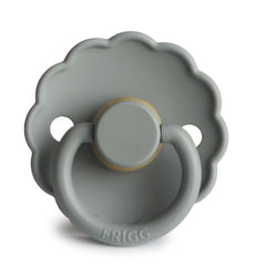 FRIGG Daisy Latex Baby Pacifier 6-18M 1-Pack French Gray - Size 2