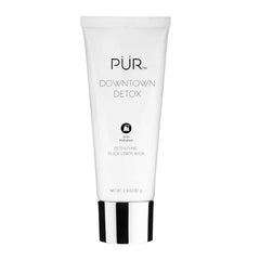 PUR Beauty Downtown Detox Detoxifying Black Lemon Face Mask, Helps Draw Out Impurities, Helps Soothe Skin, Charcoal, Lactic Acid & Green Tea Extract