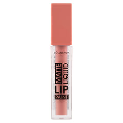 Collection Cosmetics Matte Liquid Lip Paint, Moisturising, Smudge-Proof, Go Getter, 3.5ml