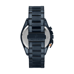 Maserati Men's Watch, Chronograph, Analog, Blue Edition Collection - R8873612054, Blue, 45.00, Modern