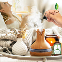 SVA Rosemary Oil 4 fl oz – 100% Natural Essential Oil with Dropper – For Diffuser, Hair, Skin, Soap & Candle Making