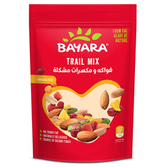 Bayara Trail Mix, Tasty Unsalted mix of Peanuts, Almonds, Cranberries, Papaya, Raisins, Pineapple, and Pistachio Kernels - 200 Gm (Pack Of 1)