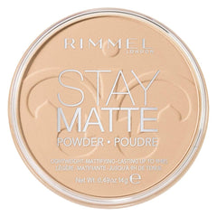 Rimmel London Stay Matte Pressed Powder, Shade 001, Translucent