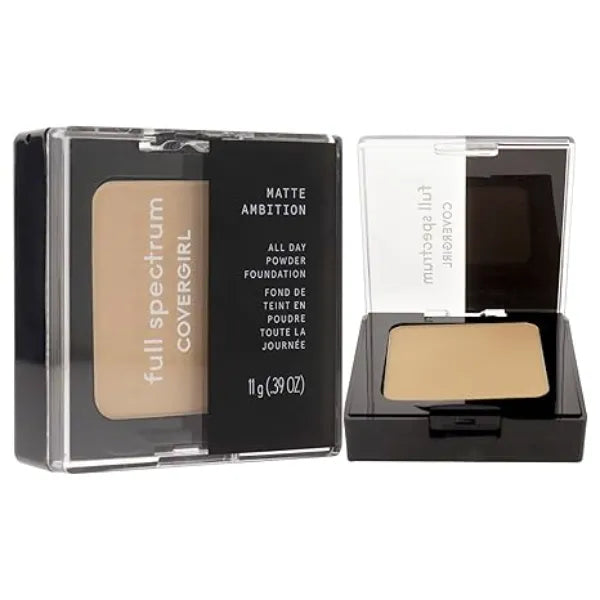 COVERGIRL Matte Ambition, All Day Powder Foundation, Light Neutral