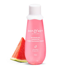 Dot & Key Watermelon SuperGlow Glycolic Face Pore Tightening Toner for Glowing Skin Alcohol Free, Uneven Tone All Types 150 ml
