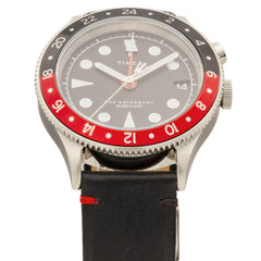 Timex Men's Analogue Quartz Watch with Leather Strap TW2W22800, Black, TW2W22800