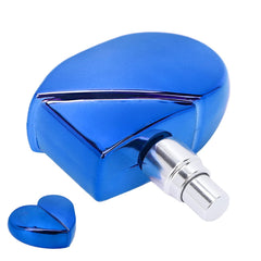 Atomizer Perfume Bottle, Refillable Perfume Spray Bottle Spraying Uniform Fine Mist Glass 25ml for Travel for Essential Oil(B306R blue)