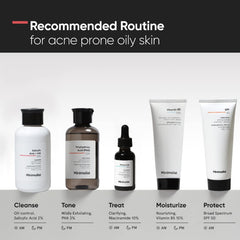 Minimalist 2% Salicylic Acid Face Wash for Oily, Acne Prone Skin (100 ml) | Sulphate free, Anti Acne Face Cleanser With LHA & Zinc For Men & Women