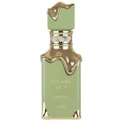 Lattafa Eclaire Pistache Musky β Eau de Parfum Spray Long-Lasting Fragrance for Women, 3.4 Ounce / 100 ml