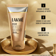 Lakmé Perfect Radiance Intense Lightening Face Wash, 50 Gm