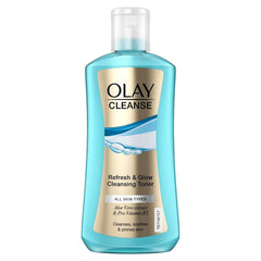 Olay Cleanse Refresh & Glow Cleansing Toner, All Skin Types, 200ml