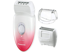 Panasonic ES-EU20-P461 Multi-Functional Wet/Dry Shaver And Epilator With 3 Attachments And Travel Pouch