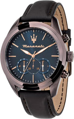 Maserati Men's R8871612008 Traguardo Analog Display Analog Quartz Brown Watch, Brown