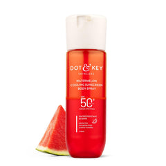 DOT & KEY Watermelon Cooling Sunscreen Body Spray Spf 40 Pa+++ For All Skin Types - 110Ml|Sun Protection Lotion|Broad Spectrum Uv Protection|Alcohol Free|Non Greasy & Non Sticky|For Women & Men