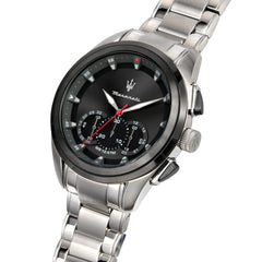 Maserati Men's Watch, TRAGUARDO Collection, Made of Steel - R8873612015 - Silver