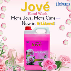 Hand Wash Pink Rose 5L | Moisturizing & Gentle Hand Cleanser | Infused with Natural Rose Extracts | Soft & Hydrated Hands | Long-Lasting Floral Fragrance | Family & Commercial Use