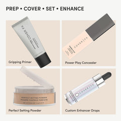 Cover FX Power Play Concealer: Crease-Proof, Transfer-Proof Concealer Provide 16-hour Full Coverage with Powerful Pollution Defense- N Fair 1, 0.33 Fl Oz