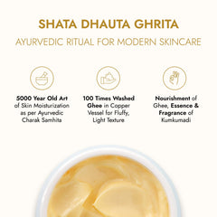 Kapiva Glow Mix Skin Foods Glow Mix Collagen Builder (30 Sachets) + Ghee Kumkumadi Body Butter (200 G) 100 Times Washed Ghee For 24 Hours Moisturization Ayurvedic Powder