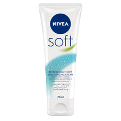 NIVEA Moisturising Cream, Soft Refreshing Tube - 75ml