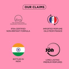 BellaVita SENORITA Woman EDP – Long-Lasting Floral & Fruity Women's Premium Perfume, Ideal for Indian Weather | Yuzu, Lotus, Magnolia, Musk | Perfect for Day Events, 100ML