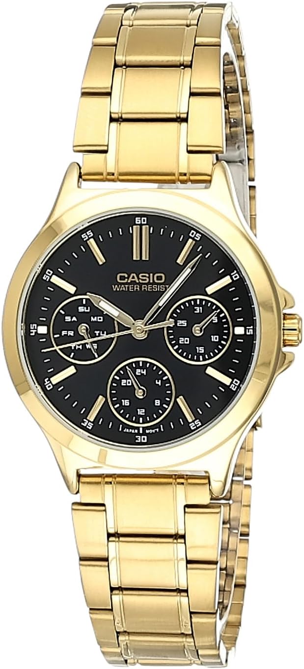 Casio Watch Gold/Black DiscountStore Casio Watch Gold/Black DiscountStore