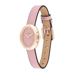 COACH WOMEN'S BLUSH DIAL BLUSH CALFSKIN STRAP WATCH - 14504423
