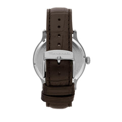 Maserati Men's Watch Epoca Limited Edition, 42mm Strap, automatic watch - R8821118010 - Brown/Blue sunray