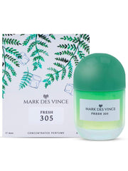 Mark Des Vince Fresh 305 Concentrated Perfume for Men Women Long Lasting Parfum Fragrance For Unisex, 15ml