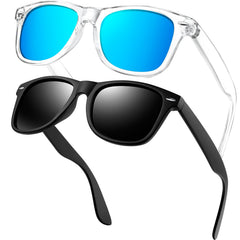 KANASTAL Polarized Sunglasses Men, Fashion Square Sun Glasses Women, Classic Shades for Womens, Driving Fishing Outdoor 100% UV400 Protection