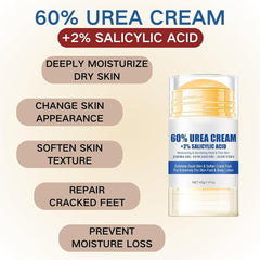 GraGra Urea Cream, 2 Pcs Urea Foot Cream, Premium Urea Foot Cream, Skin Care Moisturizer, For Feet, Hands, Heels, Elbows, Knees and More, Deep Moisturizes, Callus Remover and Soften