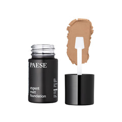 Paese Cosmetics Expert Matt Professional Mattifying Mousse Foundation with 24H Long Wear Effect, Vitamin E, Hyaluronic acid (501C)