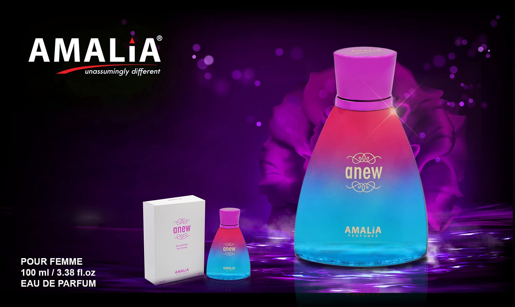 Amalia Perfumes Anew Pour Femme Eau De Parfum (100ml) – DiscountStore