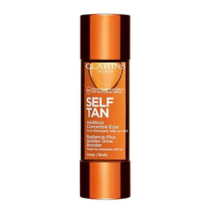 Clarins Self Tanning Body Booster Self Tanning Drops For Body To Mix With Moisturizer Natural, Long-Lasting, Streak Free, Buildable Tan Hydrates Non Staining 99% Natural Ingredients 1 Oz
