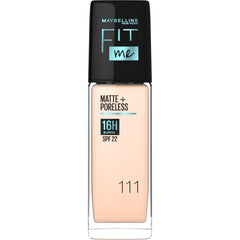 Maybelline New York New York Fit Me Matte & Poreless Foundation 16H Oil Control with SPF 22-111
