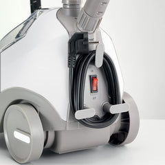 Kenwood Garment Steamer 1500W with 2L Water Tank Capacity, Rotary Wheels, Folding Rack, Trouser Press, Glove GSP65.000WH White