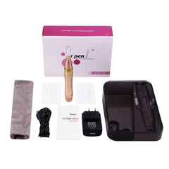 GOZYE Dr pen Professional Ultima Derma Pen,Rechargeable Micro Nano Needling Professional Derma Pen Microneedle Machine with 6 Sets of Replacement Cartidge.