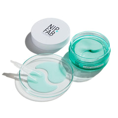 Nip+Fab Hyaluronic Acid Under Eye Patches Mask Anti-Aging Hydrating for Fine Lines, Wrinkles, Puffy Eyes Patch for Bags, Puffiness