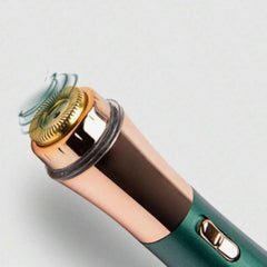 Fine Productions Electric Hair removal for women facial hair remover women face epilator for women face hair Upper Lip Hair Remover, Armpit, Legs, Eyebrows Green